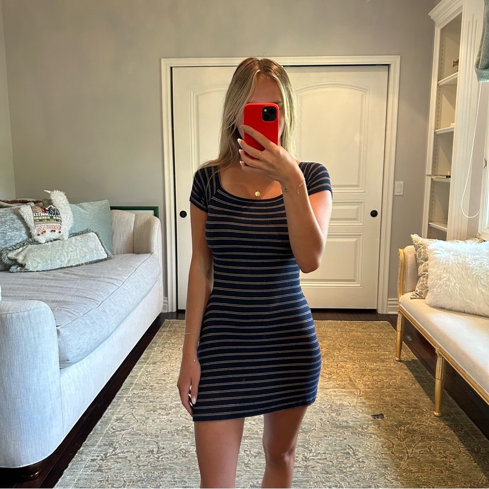 Urban Outfitters Striped Mini Dress